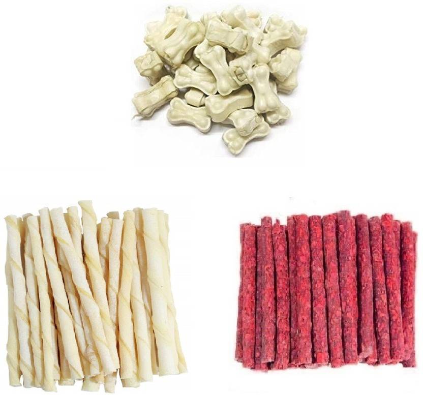SAWAY Dog Healthy Mutton Munchies,Calcium Stick & 2 Inch Bone 100100gm