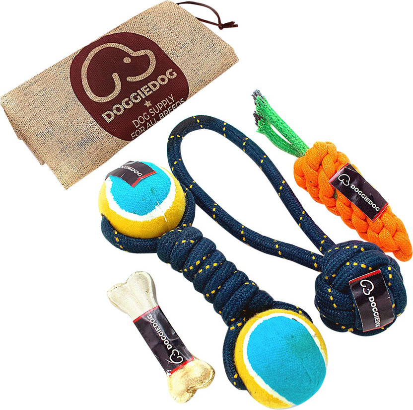 Doggie Dog Cotton, Polyester Chew Toy For Dog