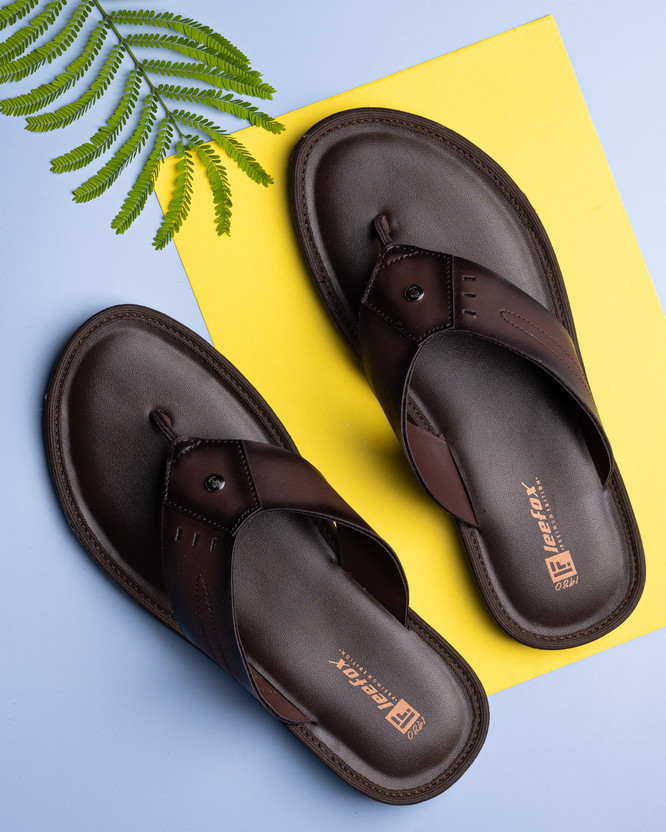 Lee Fox Men Brown Sandals - Buy Lee Fox 