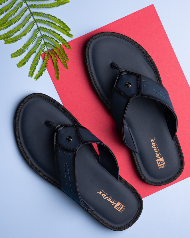 Buy Lee Fox Men Blue Sandals Online at 