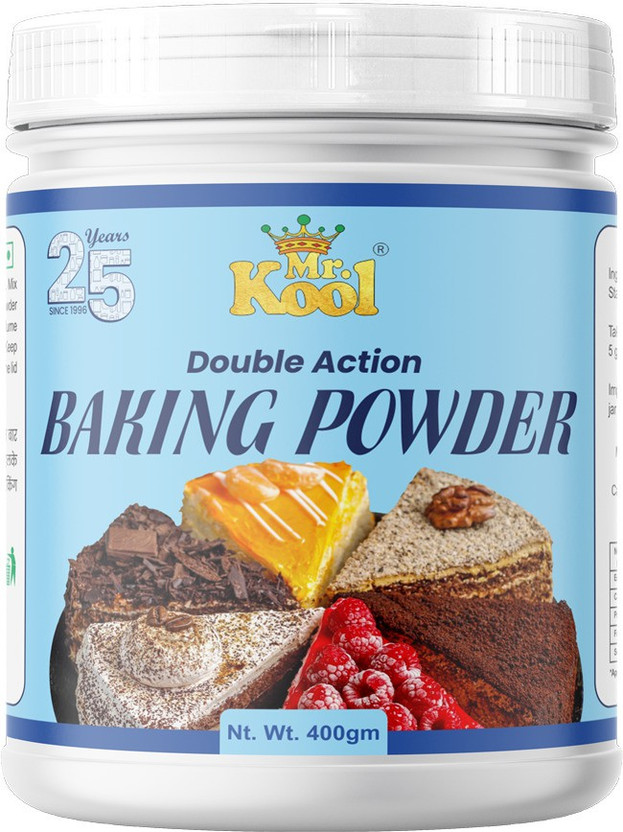 Mr.Kool Premium Double Action Cake Baking Powder 400g Baking Powder(400 g)