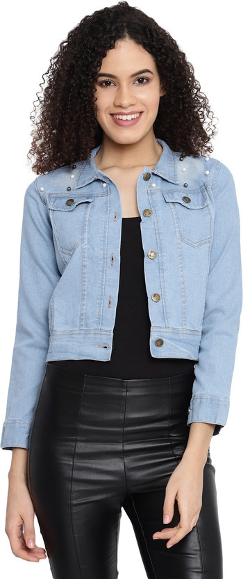 jean jacket cloth sleeves
