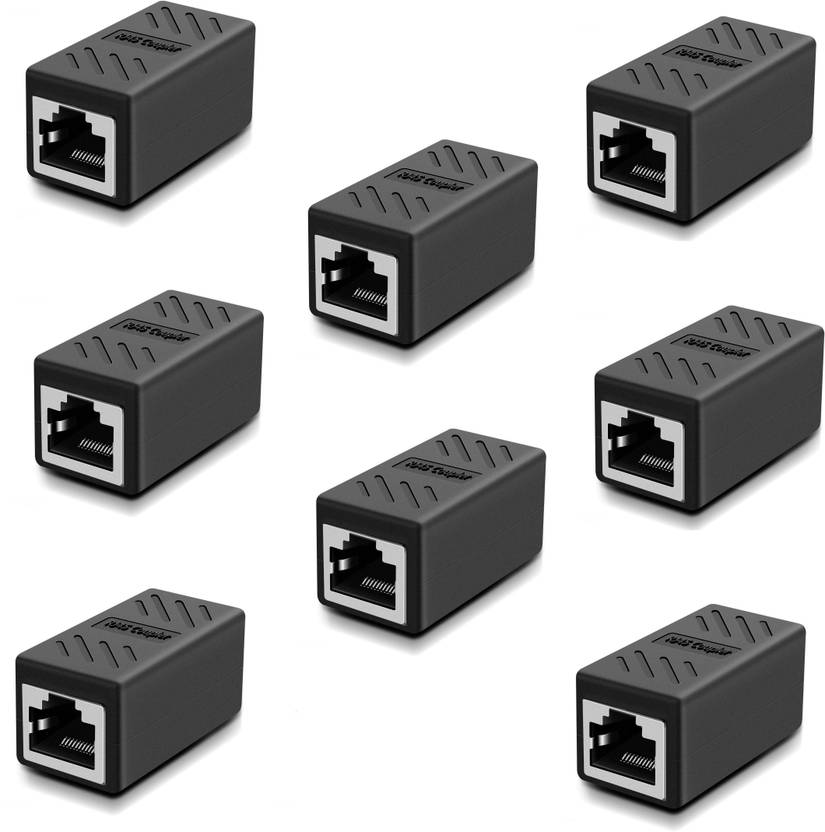 ELECTRO WOLF RJ45 Joiner Adapter Extender Coupler Connector