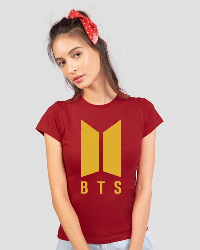 Bts t shirt for girls flipkart clearance
