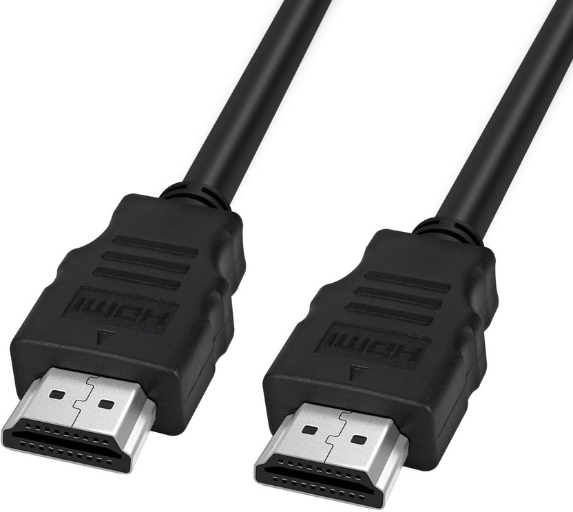 KRYSTAA HDMI Cable 5 m 5M(Compatible with MONITOR, TV, GAMING SET, HOME THEATOR, CCTV, Black)