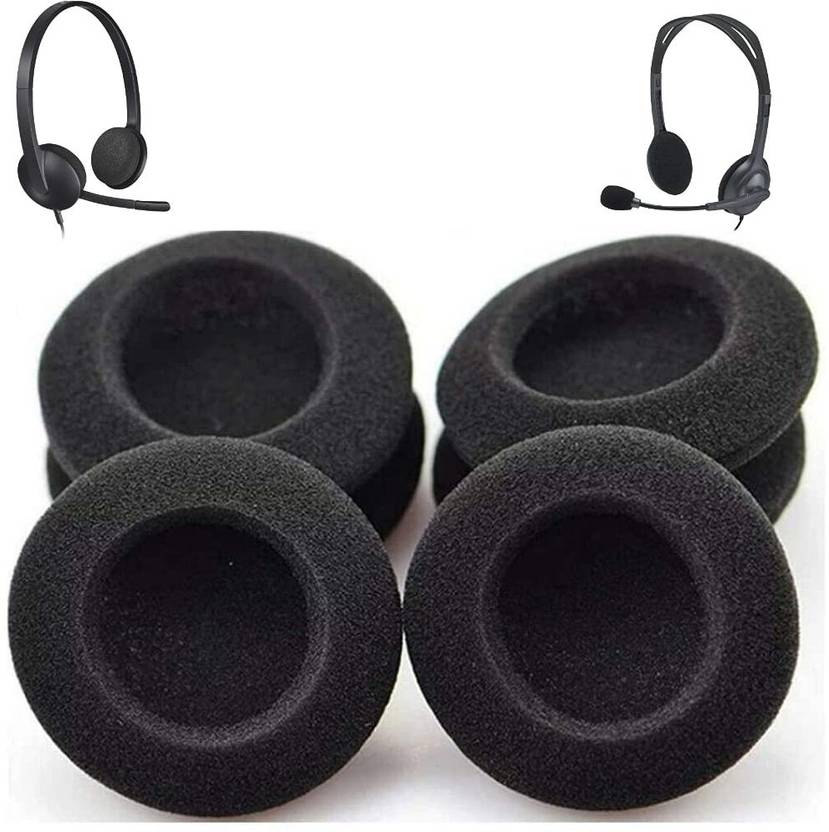 Crysendo Headphone Cushion Compatible with Logitech H340 / H111 4MM Thick Replacement Foam