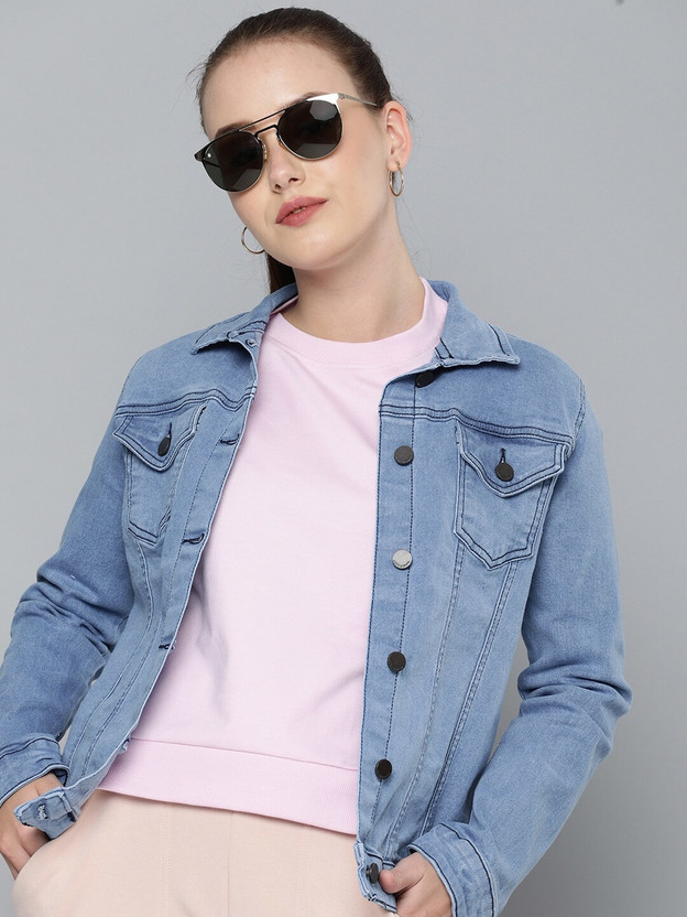 here&now denim jacket