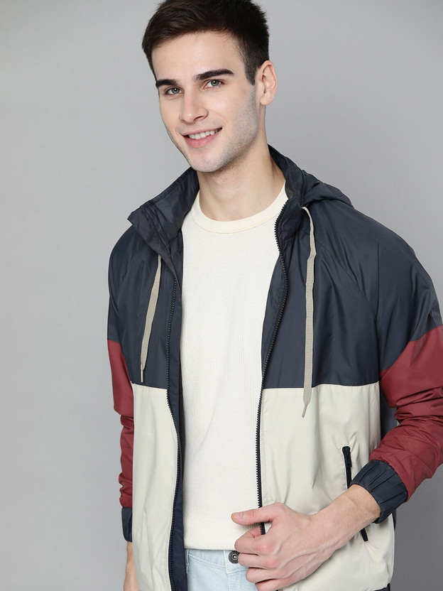 Full Sleeve Colorblock Men Jacket 