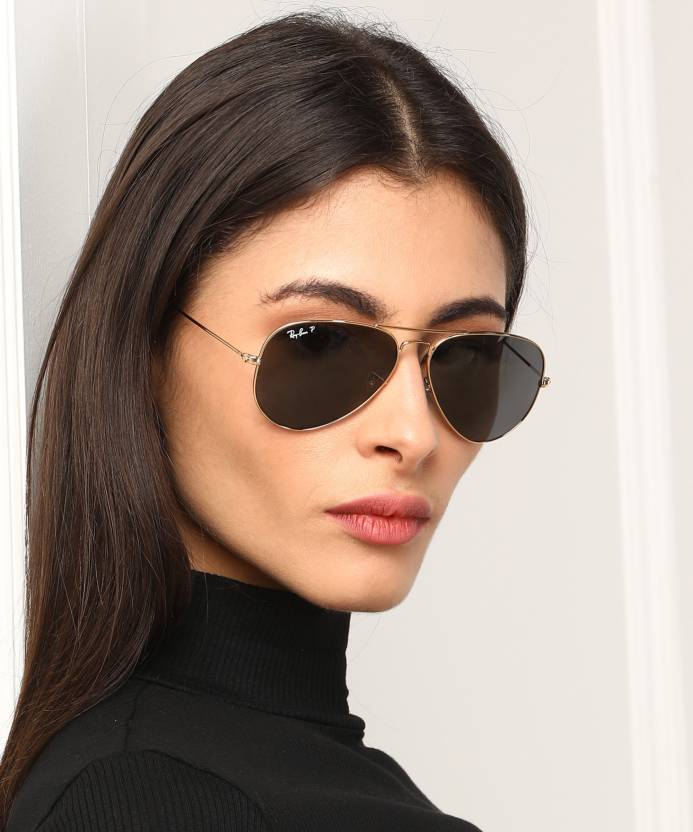 Buy Ray-Ban Aviator Sunglasses Grey For Men & Women Online @ Best Prices in  India 