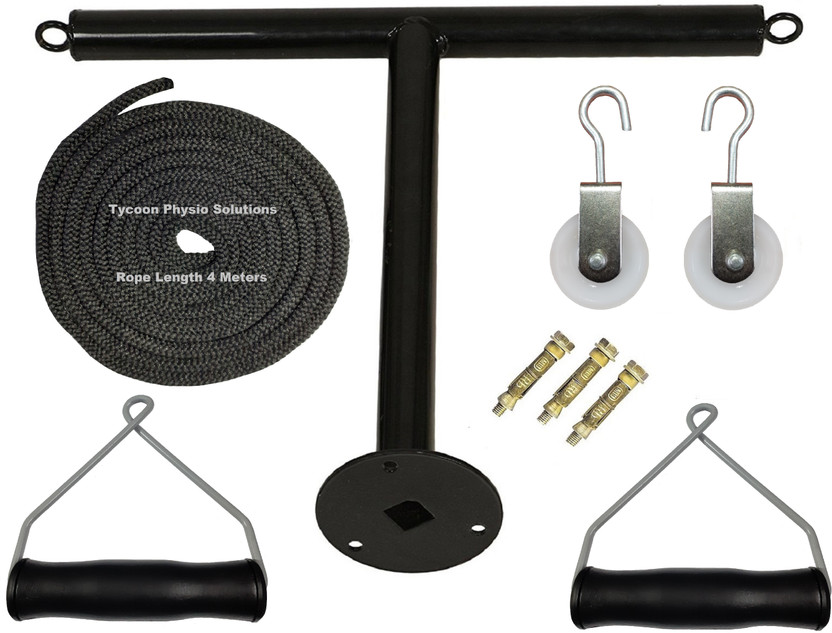 Tycoon Physio Solutions T Shape Pulley Exerciser for Frozen Shoulder (T-PULLEY) Fitness Accessory Kit Kit