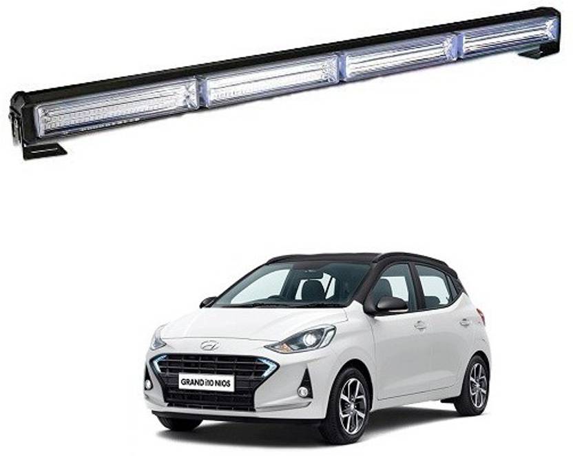 RS Enterprises LED Police Car Flashing Light for Hyundai Grand i10 Nios