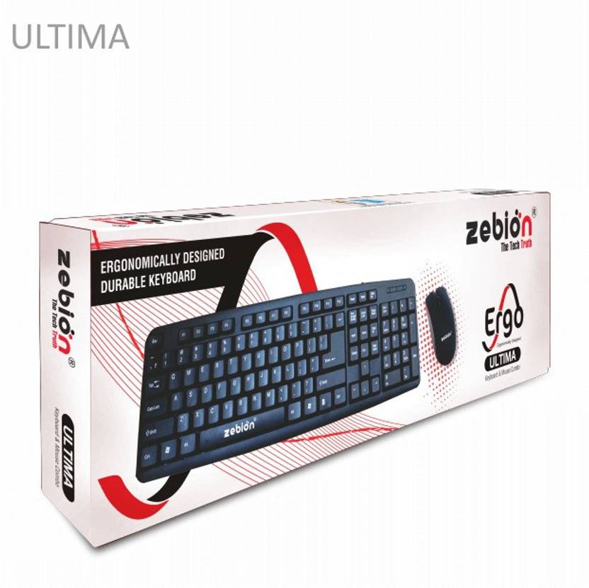 zebion ultima combo Wired USB Desktop Keyboard zebion