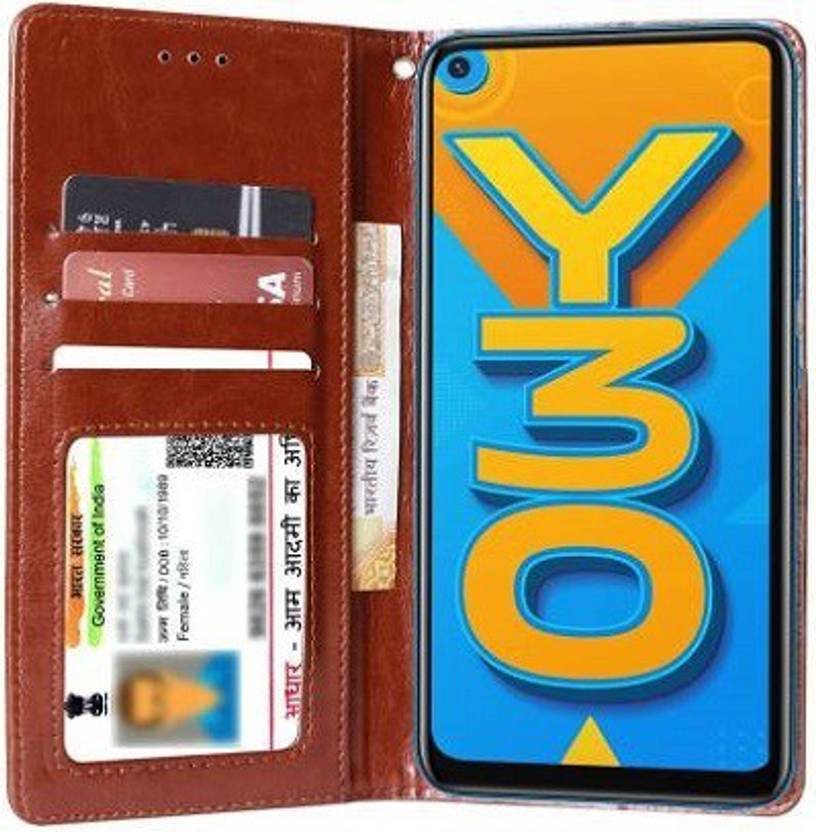 kentop Flip Cover for Vivo Y30, Vivo Y50 kentop