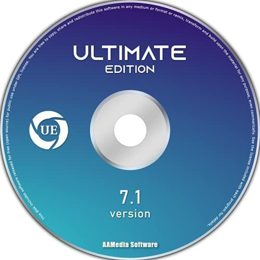 best deal Ultimate Edition 7.1 Desktop 64bit Live Bootable DVD Rom Linux Operating System LATEST 64