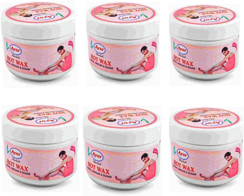Ayur Herbal Hot Wax ( 150g x 6 pack = 900gm ) Wax Price in India, Buy