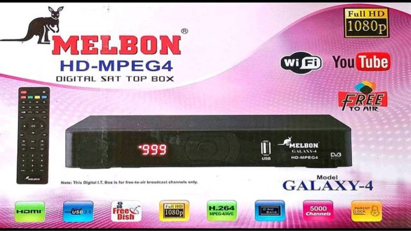 Melbon Gslaxy 4 MPEG4 FULL HD Set Top Box DD Free Dish Receiver Free to Melbon Gslaxy 4 MPEG4 FULL HD Set Top Box DD Free Dish Receiver Free to