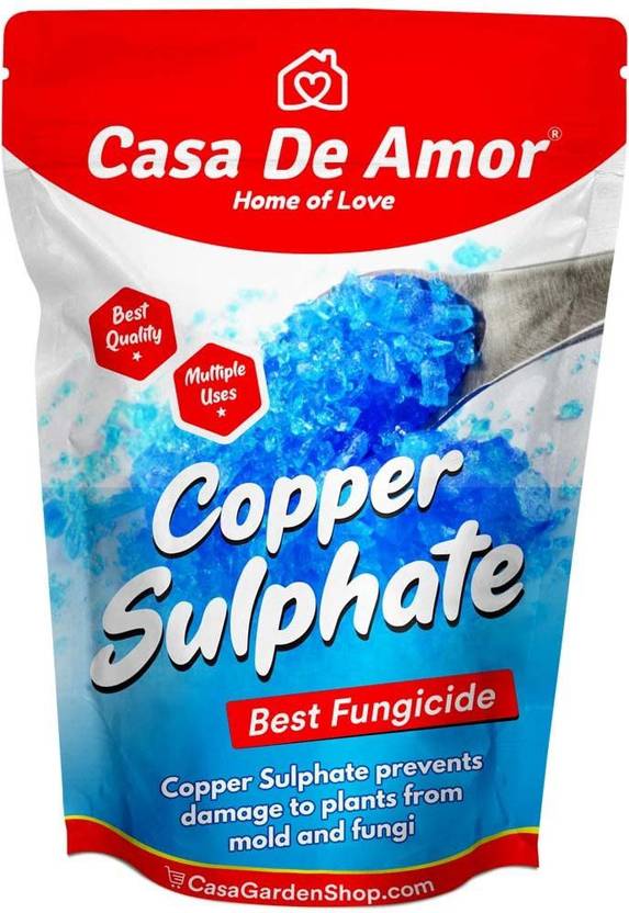 Casa De Amor Copper Sulphate Plant Fungicide for Gardening Soil Manure