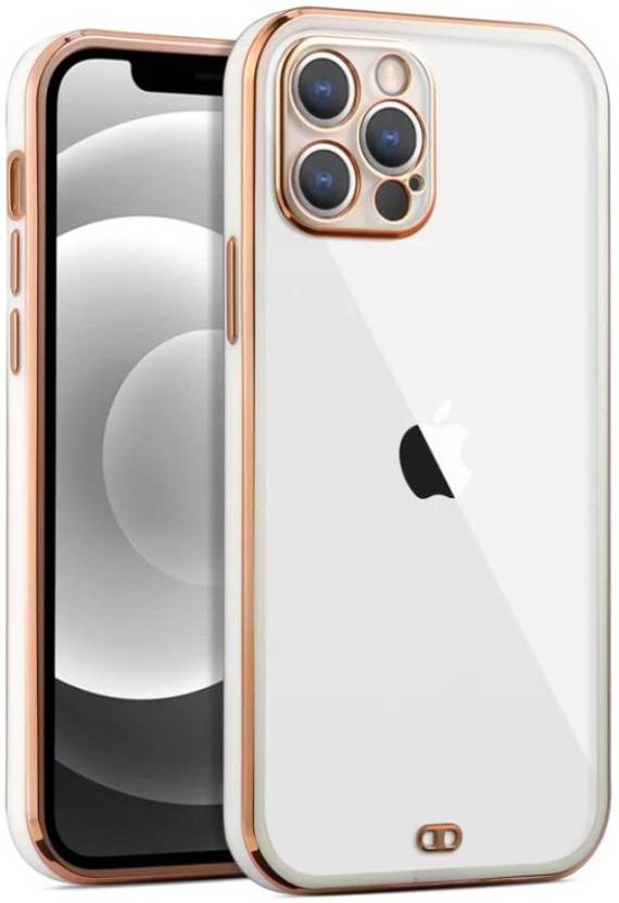 Casesily Back Cover for Apple iPhone 12 Pro Max Shining Edges Square