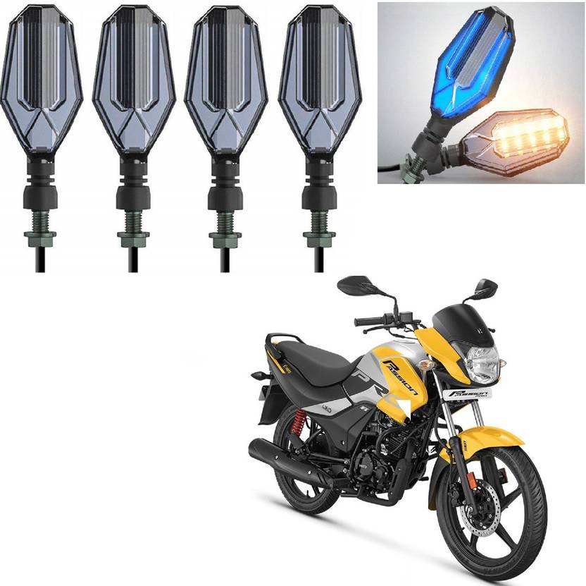 Auto Addict Front, Rear LED Indicator Light for Hero Passion Pro Price
