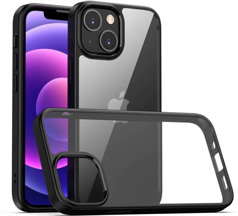 ToCloset Bumper Case for Apple iPhone 13 Mini, Hybrid Transparent