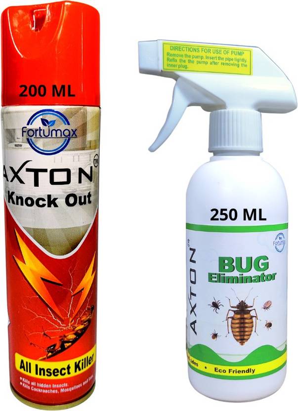AXTON Bug Bug Killer Spray EcoFriendly Khatmal Marne Ki Dawa 250ML and