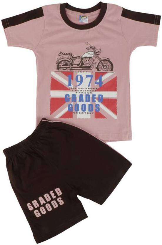 chococlub Boys & Girls Casual T-shirt Shorts Price in India ...