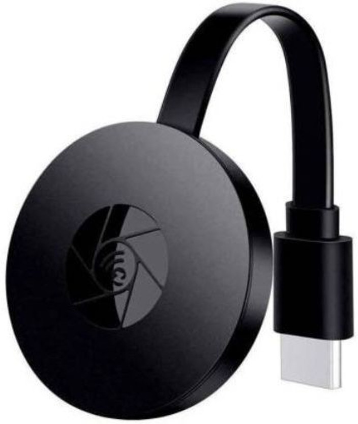 Clairbell YWH_627C Chrome cast WiFi HDMI Dongle & Wireless Display for TV\Laptop\Desktop\Tablet Compatible with All Smartphone Media Streaming Device(Black)