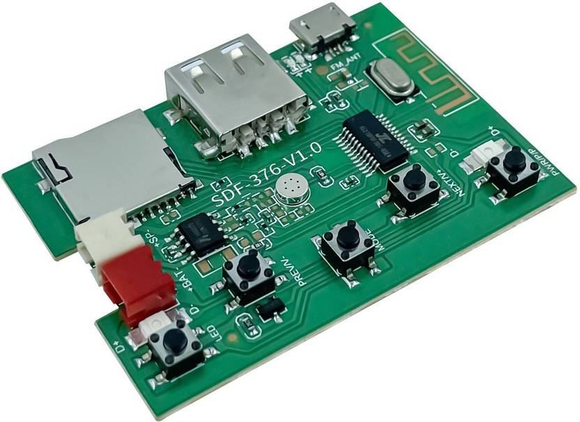 Vcare Speaker Board, 5V12V Bluetooth Amplifier FM USB AUX Card