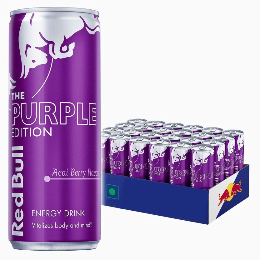 Red Bull Purple Edition, 250ml - Pack Of 24 Energy Drink Price In India ...