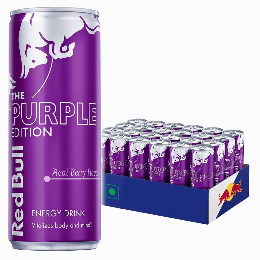 Red Bull Purple Edition, 250ml Pack of 24 Energy Drink Price in India