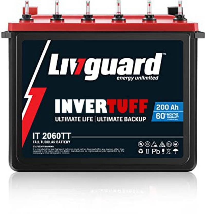 Livguard Invertuff IT 2060TT 200Ah Tall Tubular Inverter Battery Price