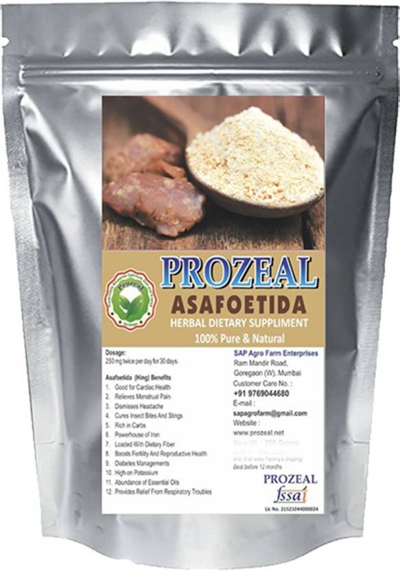prozeal Asafoetida (Hing) Powder_250gm Price in India Buy prozeal