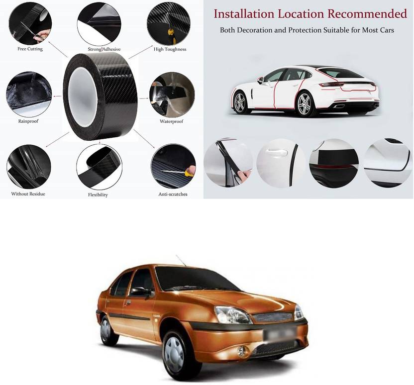 PROEDITION Plastic, Rubber Car Bumper Guard Price in India Buy