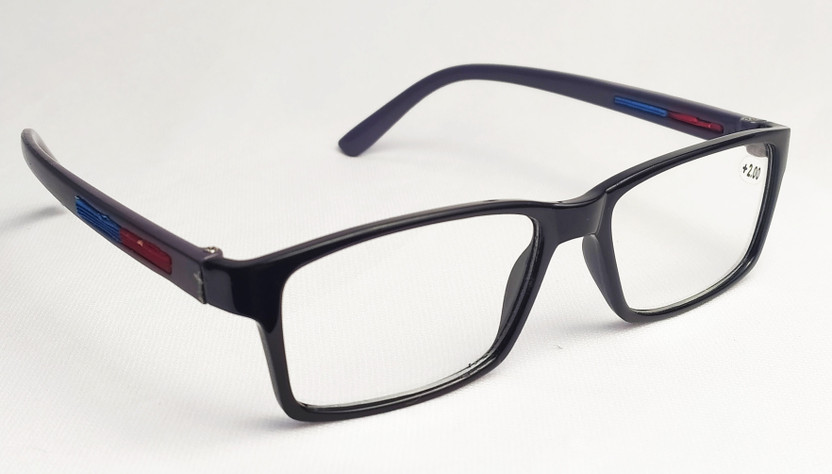 Young Tag Full Rim (+2.00) Rectangle Reading Glasses(48 mm)