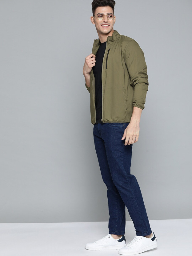 Harbour Full Sleeve Solid Men Jacket 