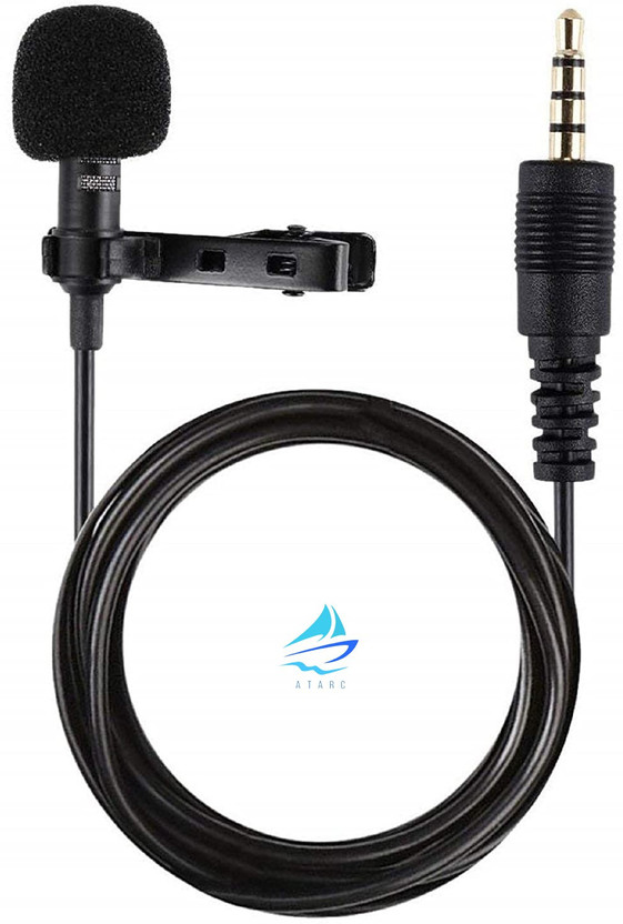 ATARC Collar Microphone for Recording YouTube/Instagram/Live Streaming for iPhone/Android L4 Microphone