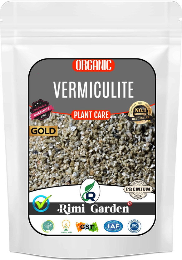 Rimi Garden Vermiculite, Premium Essential Organic Plant Care for Plant, with Charged Micro-organism and ++ Micronutrients Fertilizer(0.9 kg, Powder)