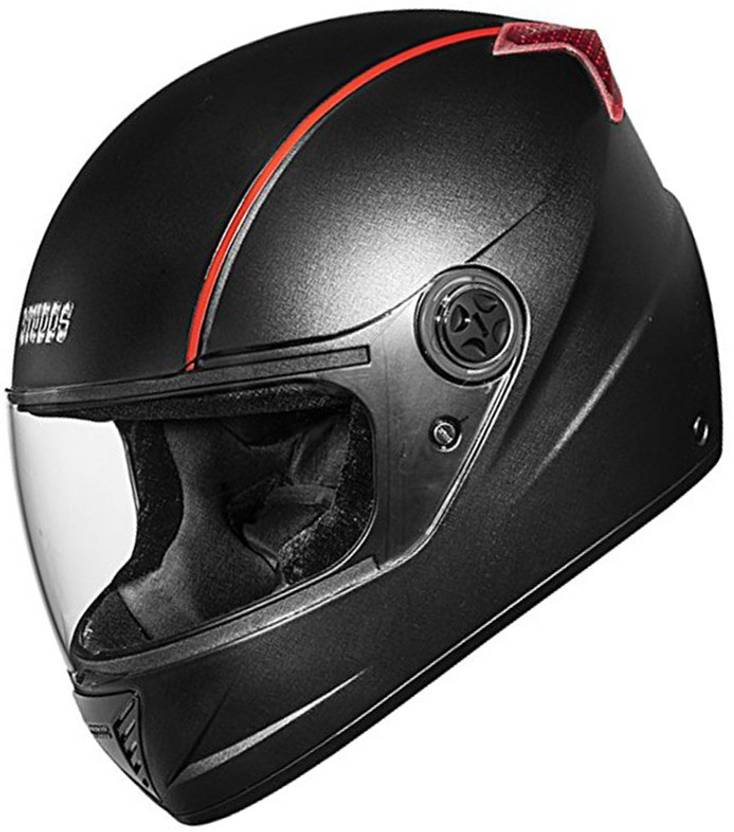 STUDDS PROFESSIONAL HiQuality FULL FACE BLACK STRIP (BLACK) SIZE L