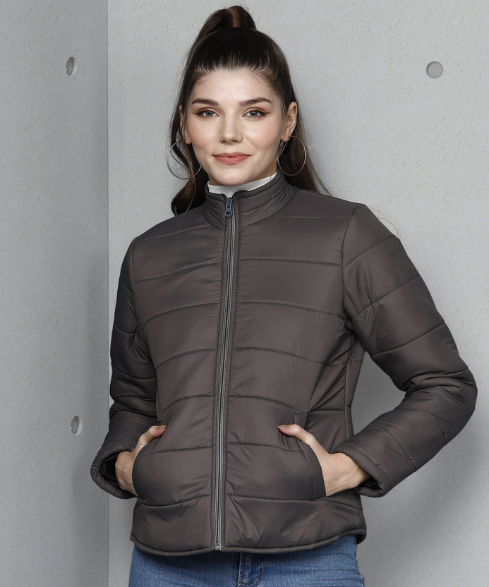 Sleeve Solid Women Jacket 
