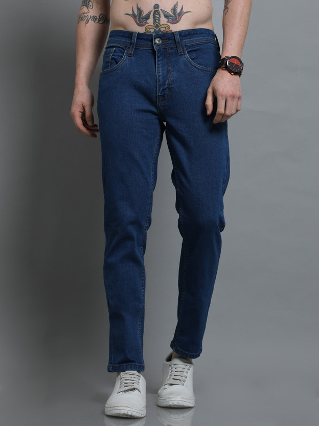 Regrowth Slim Men Blue Jeans - Buy 