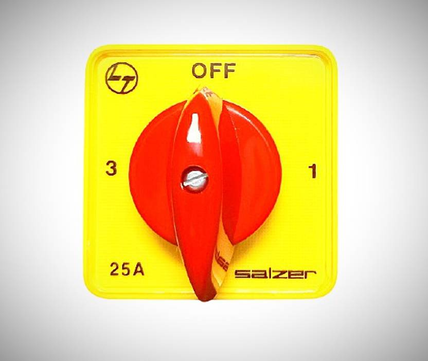 Salzer (L&T) Cam Operated Rotary Switch S25 B03 25Amps Phase Selector 1