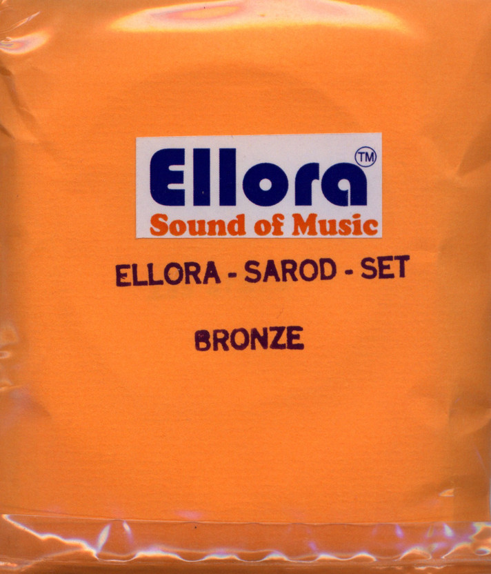 ELLORA Complete Set Of Sarod Bronze Strings And Sympathetic Tarabh Professional Quality Sitar Strings(Bronze)