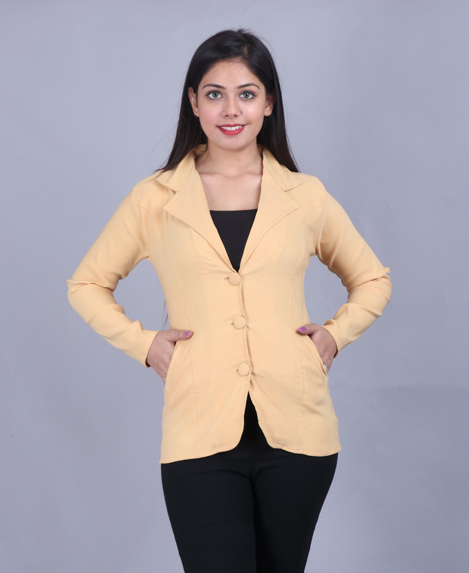 Single Breasted Casual Women Blazer 