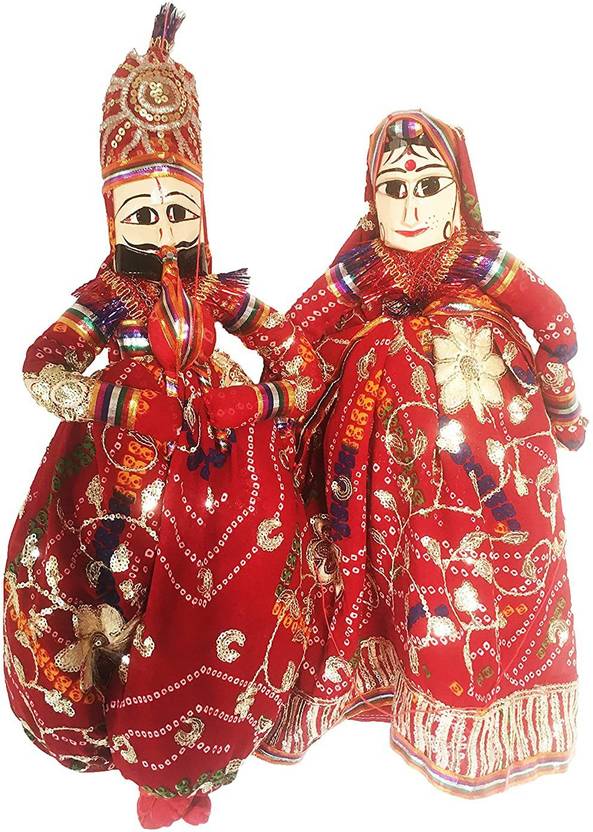 The SLR Rajasthani Kathputli is Decoration Item For Home decor or