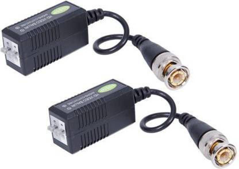 Etake Cctv Camera Ballon Bnc Male Utp Cat5 Video Balun Balloon Ballun