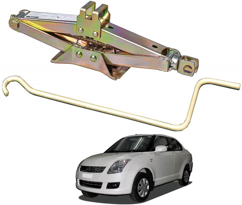 AuTO ADDiCT Manual Scissor car Jack For Maruti Suzuki New Swift Dzire Old Vehicle Jack(1000 kg)