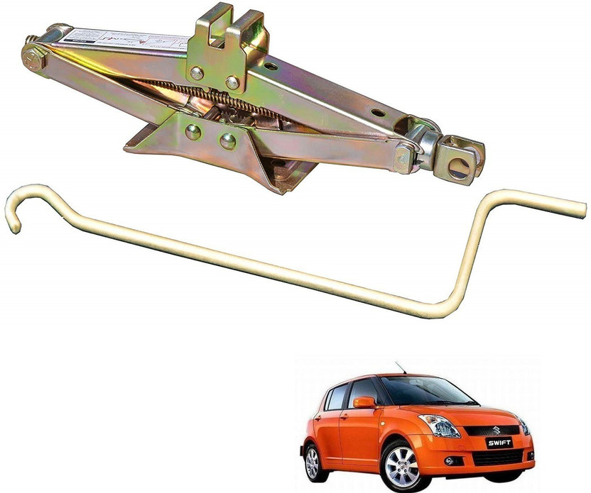 AuTO ADDiCT Manual Scissor car Jack For Maruti Suzuki Swift Old Vehicle Jack(1000 kg)