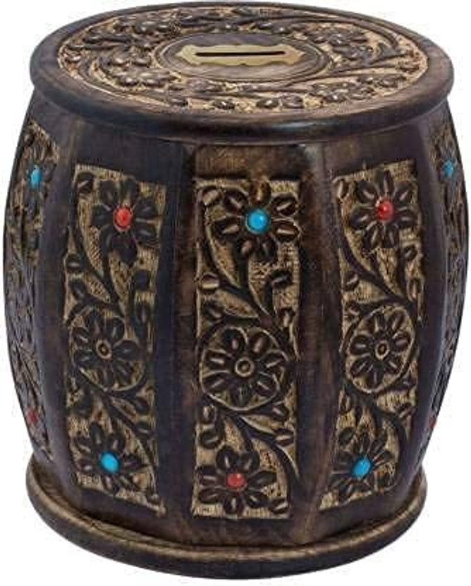 CREATIVE SKILLS CB-03 Coin Bank(Brown)
