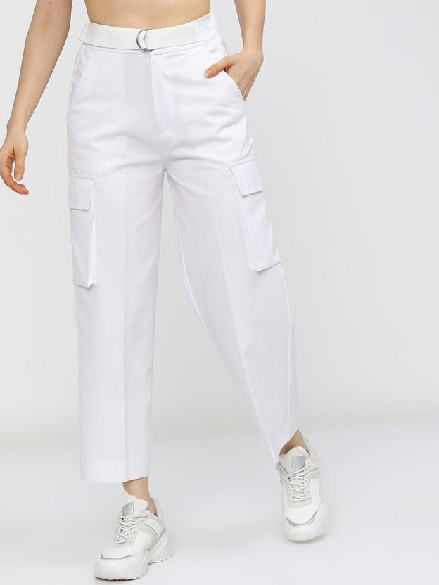 Tokyo Talkies Regular Fit Women White 