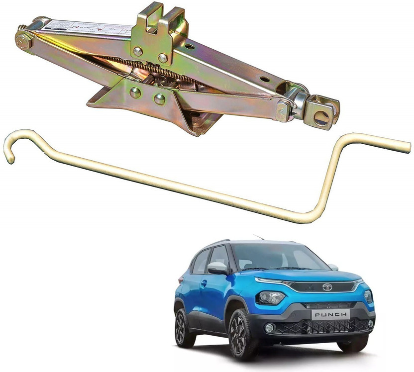 AuTO ADDiCT Manual Scissor car Jack For Tata Punch Vehicle Jack(1000 kg)